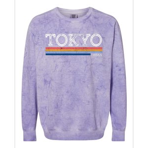 Retro Tokyo Logo Colorblast Crewneck Sweatshirt