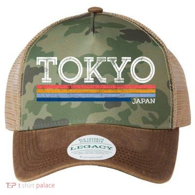 Retro Tokyo Logo Legacy Tie Dye Trucker Hat