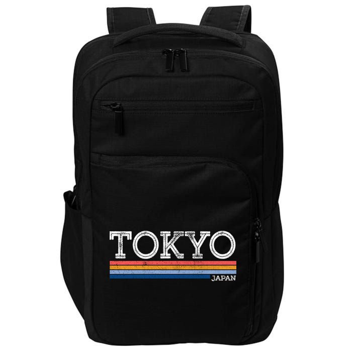 Retro Tokyo Logo Impact Tech Backpack