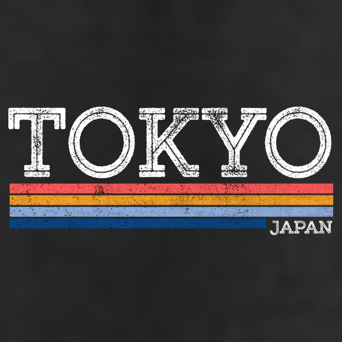 Retro Tokyo Logo Adult Drive Performance Visor