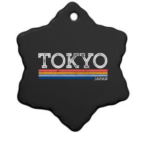 Retro Tokyo Logo Ceramic Star Ornament