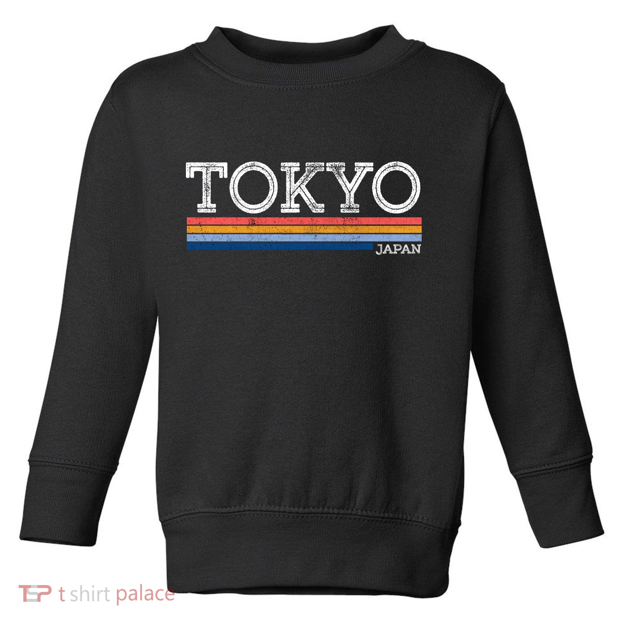 Retro Tokyo Logo Toddler Sweatshirt