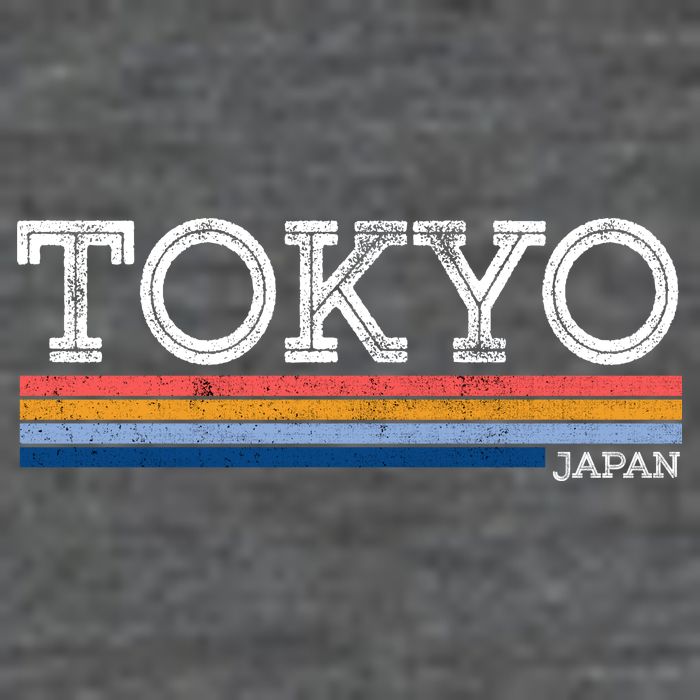 Retro Tokyo Logo 7 Panel Mesh Trucker Snapback Hat