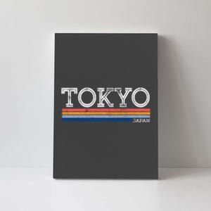 Retro Tokyo Logo Canvas