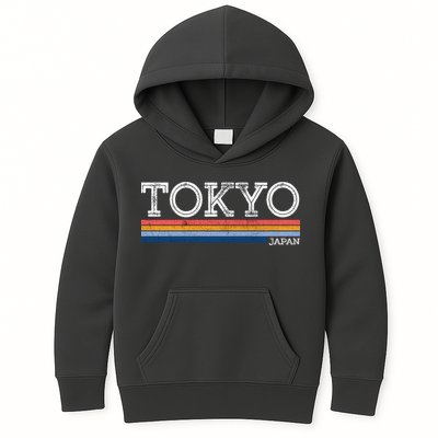 Retro Tokyo Logo Kids Hoodie