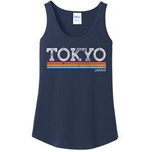 Retro Tokyo Logo Ladies Essential Tank