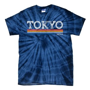 Retro Tokyo Logo Tie-Dye T-Shirt