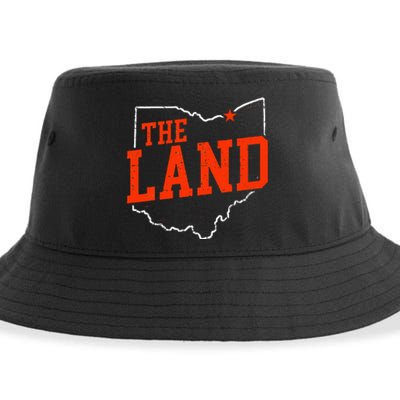 Retro The Land Cleveland Ohio Travel Souvenir Sustainable Bucket Hat