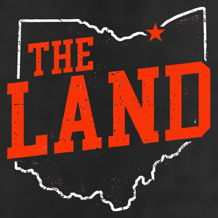 Retro The Land Cleveland Ohio Travel Souvenir Adult Drive Performance Visor
