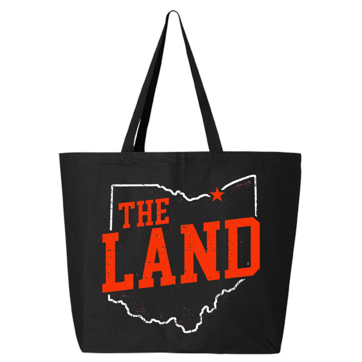 Retro The Land Cleveland Ohio Travel Souvenir 25L Jumbo Tote