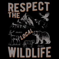 Respect The Local Wildlife 16 in Basic Backpack