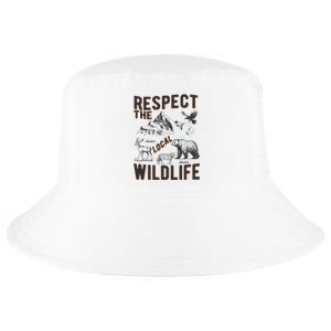 Respect The Local Wildlife Cool Comfort Performance Bucket Hat