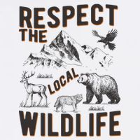 Respect The Local Wildlife Cool Comfort Performance Bucket Hat