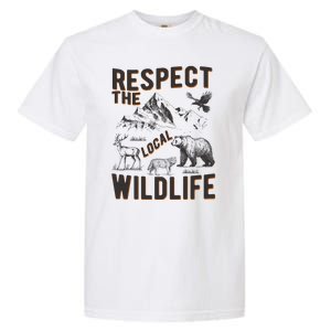 Respect The Local Wildlife Garment-Dyed Heavyweight T-Shirt