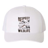 Respect The Local Wildlife Yupoong Adult 5-Panel Trucker Hat