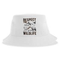 Respect The Local Wildlife Sustainable Bucket Hat