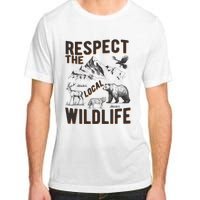 Respect The Local Wildlife Adult ChromaSoft Performance T-Shirt