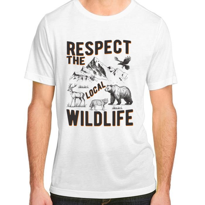 Respect The Local Wildlife Adult ChromaSoft Performance T-Shirt