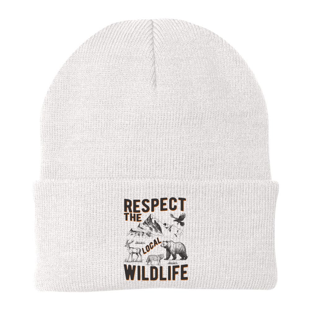 Respect The Local Wildlife Beanie