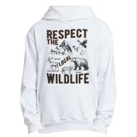 Respect The Local Wildlife Urban Pullover Hoodie