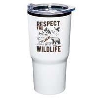 Respect The Local Wildlife Tumbler