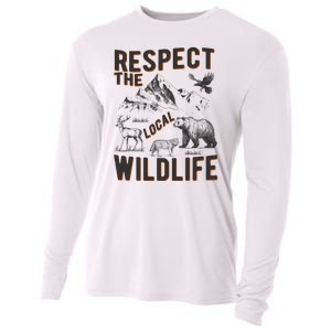 Respect The Local Wildlife Cooling Performance Long Sleeve Crew