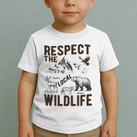 Respect The Local Wildlife Toddler T-Shirt
