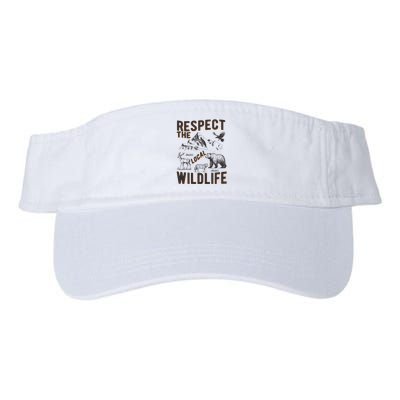 Respect The Local Wildlife Visor