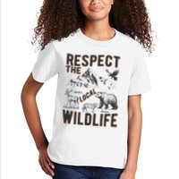 Respect The Local Wildlife Kids T-Shirt