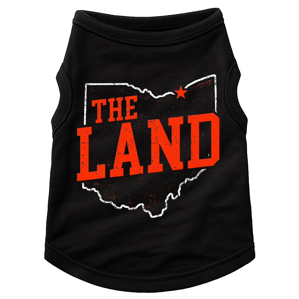 Retro The Land Cleveland Ohio Travel Souvenir Doggie Tank