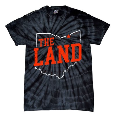 Retro The Land Cleveland Ohio Travel Souvenir Tie-Dye T-Shirt