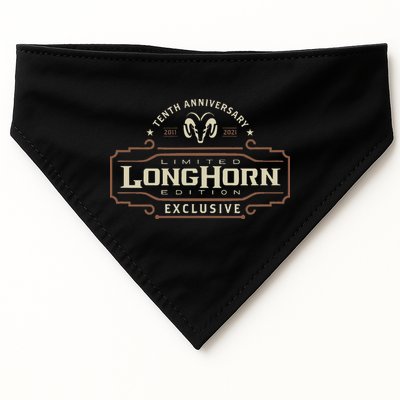 Ram Trucks Limited Longhorn Edition 10th Anniversary USA-Made Doggie Bandana