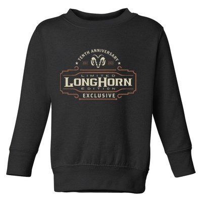 Ram Trucks Limited Longhorn Edition 10th Anniversary Toddler Sweatshirt