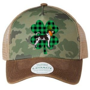 Rat Terrier Leprechaun St Patricks Day Lucky Clover Great Gift Legacy Tie Dye Trucker Hat