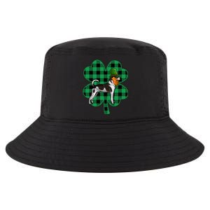 Rat Terrier Leprechaun St Patricks Day Lucky Clover Great Gift Cool Comfort Performance Bucket Hat