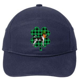 Rat Terrier Leprechaun St Patricks Day Lucky Clover Great Gift 7-Panel Snapback Hat