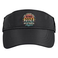 Retro The Legend Has Retired Not My Problem Anymore 2024 Adult Drive Performance Visor