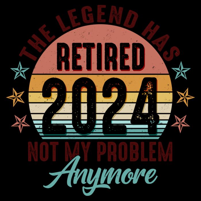 Retro The Legend Has Retired Not My Problem Anymore 2024 Mug