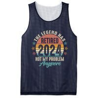 Retro The Legend Has Retired Not My Problem Anymore 2024 Mesh Reversible Basketball Jersey Tank