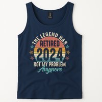Retro The Legend Has Retired Not My Problem Anymore 2024 Tank Top