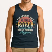 Retro The Legend Has Retired Not My Problem Anymore 2024 Tank Top