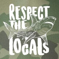 Respect The Locals Shark Week Lover Legacy Tie Dye Trucker Hat