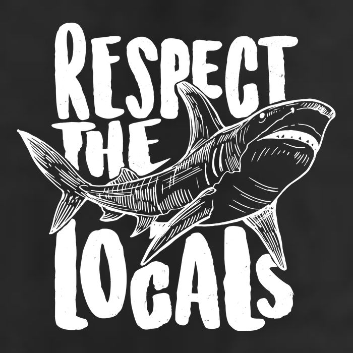 Respect The Locals Shark Week Lover Cool Comfort Performance Bucket Hat
