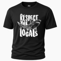 Respect The Locals Shark Week Lover Performance Shirt