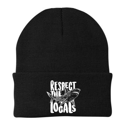 Respect The Locals Shark Week Lover Beanie