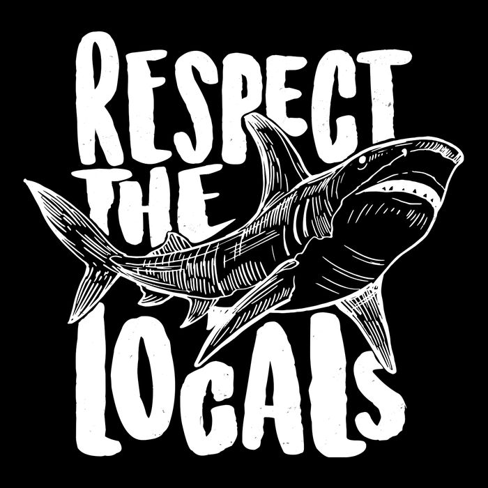 Respect The Locals Shark Week Lover Cooling Performance Long Sleeve Crew