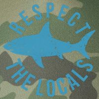 Respect The Locals Warning Shark Week Legacy Tie Dye Trucker Hat