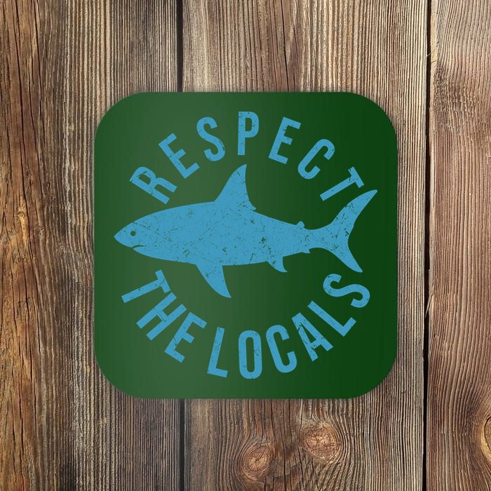 Respect The Locals Warning Shark Week Coaster