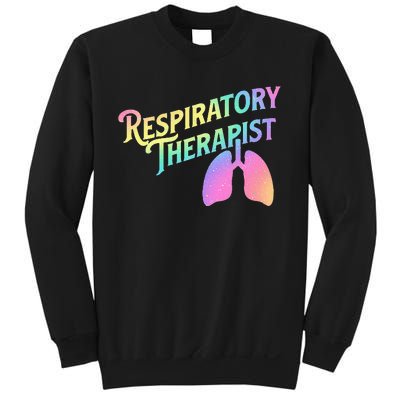 Respiratory Therapist Lung Therapy Pulmonology Nurse Week Sweatshirt