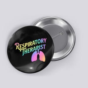 Respiratory Therapist Lung Therapy Pulmonology Nurse Week Button